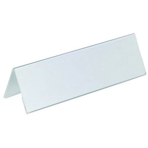 PVC tabletop name holder PVC tabletop name holder