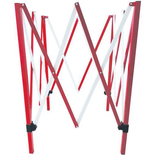 Extendable work site barrier - Manutan Expert