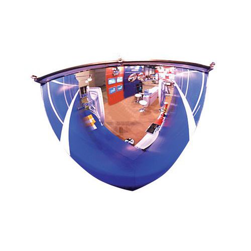 Hemispherical Internal Mirrors