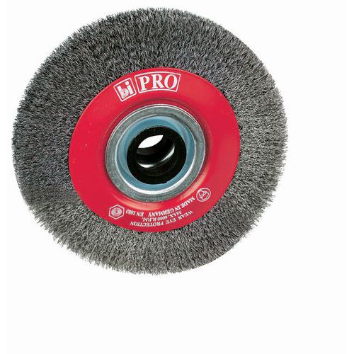 Corrugated wire drum metal brush - Steel