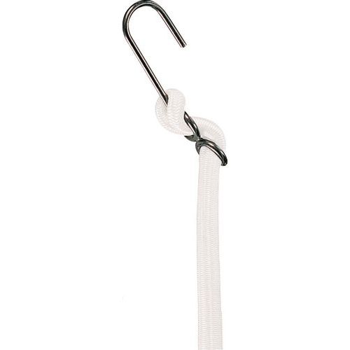 Stainless steel hook for adjustable bungee cord