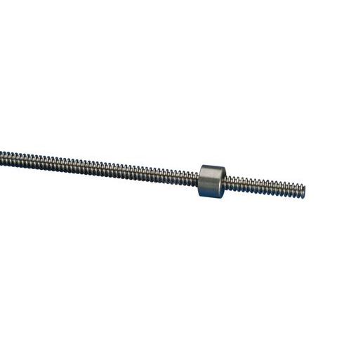 Straight trapezoidal threaded steel rod - Stafa