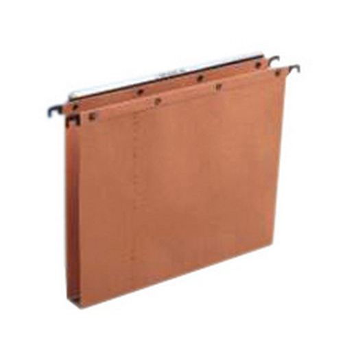 Ultimate kraft hanging file with press studs for drawers - 30-mm base