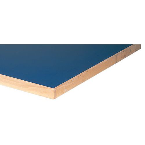 Workbench surface - Blue formica Workbench surface - Blue formica