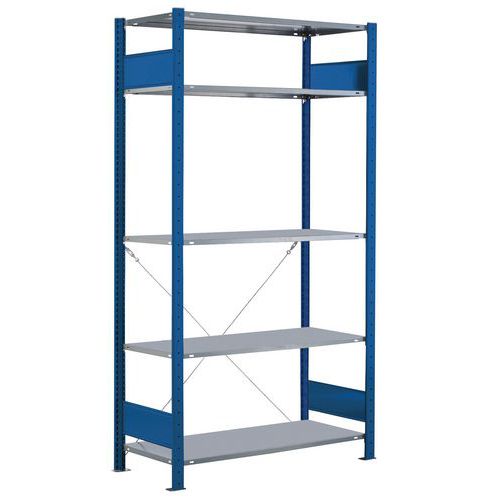 Lightweight Easy-Fix shelving - Epoxy finish - Schulte
