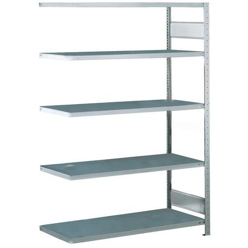 Lightweight Easy-Fix shelving - Zinc-plated finish - Schulte