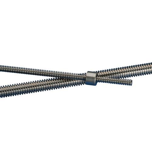 Straight trapezoidal threaded steel rod - Stafa