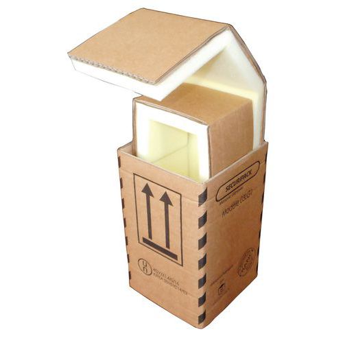 Securipack board wrap-around box - Foam inside