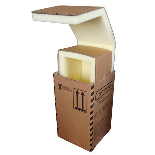 Securipack board wrap-around box - Foam inside