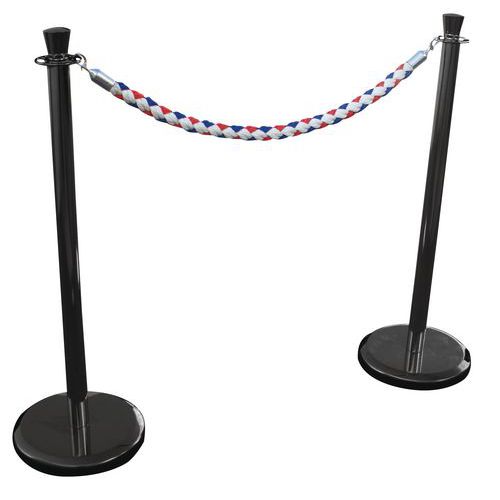 Post with three-coloured rope - Kit
