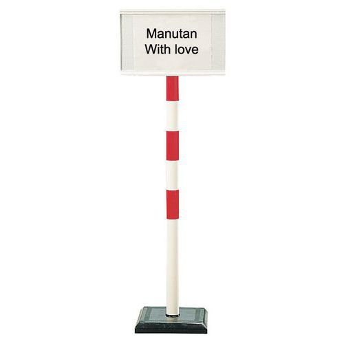 Post with A4 PVC information panel - Premium Post with A4 PVC information panel - Premium