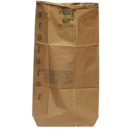 Paper bin bag - Organic waste - 70 to 140 l