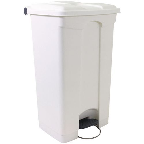 Plastic Pedal Bin - Food Waste - 90-Litre Capacity - Manutan Expert Plastic Pedal Bin - Food Waste - 90-Litre Capacity - Manutan Expert