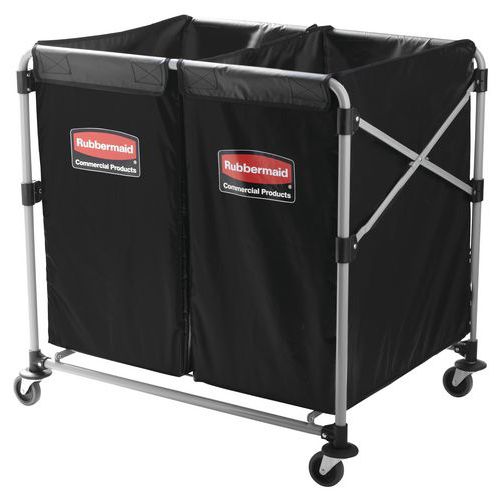 Mobile Trolley Frame For Laundry Bags - 150/300L - Rubbermaid X Cart