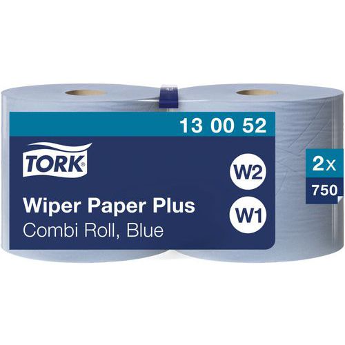 Tork Plus wiping roll - 750 sheets