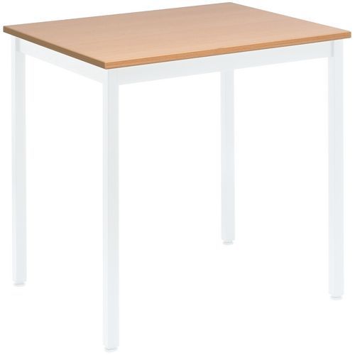 Small Office Table - Rectangular Desks - MFC Top - Manutan Expert