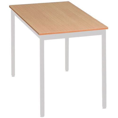 Office Table - Rectangular Desks - MFC Top- 1200mm Long - Manutan Expert