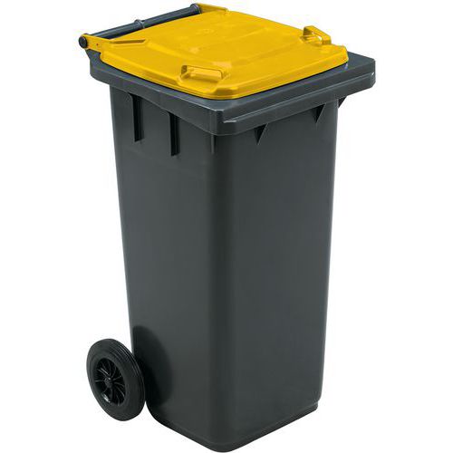 Mobile waste sorting container - 120 l - Manutan Expert