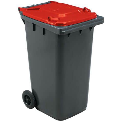 Mobile waste sorting container - 240 l - Manutan
