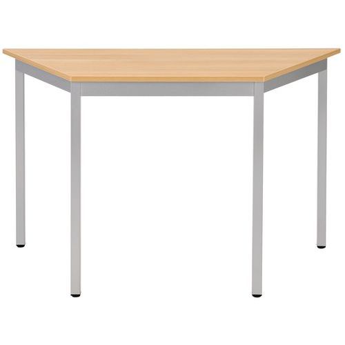 Trapezoid Conference Table - Modular Office Desks - MFC Top - Manutan Expert