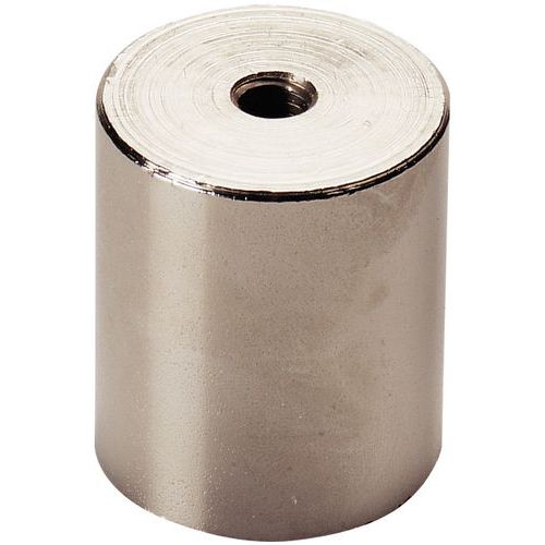 Sucker with permanent alnico magnet - With tapped hole
