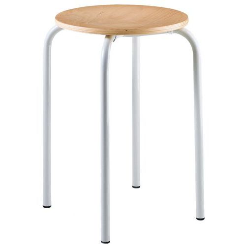 Low stool with four feet Low stool with four feet