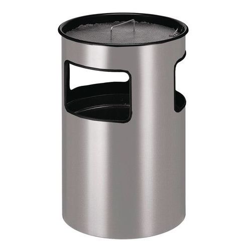 Ashtray/litter bin with opening 30 l or 50 l Manutan UK