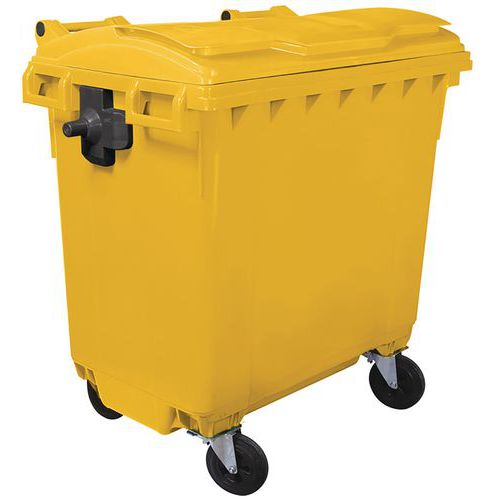 Wheelie Bins - Heavy Duty Lids -770 Litre Storage - Manutan Expert Wheelie Bins - Heavy Duty Lids -770 Litre Storage - Manutan Expert