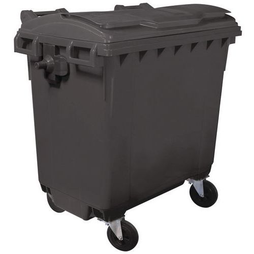 Wheelie Bins - Heavy Duty Lids -770 Litre Storage - Manutan Expert Wheelie Bins - Heavy Duty Lids -770 Litre Storage - Manutan Expert