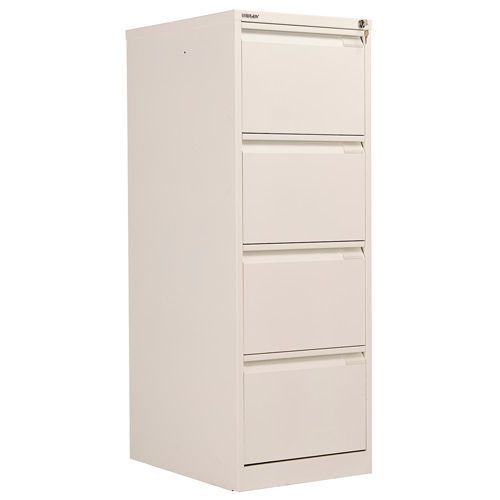 Bisley 4 Drawer Filing Cabinet with Flush Front - Office Furniture
