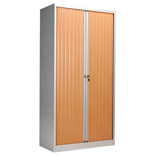 Bisley Tambour Office Cupboard - 1985 mm for Storage & Organization