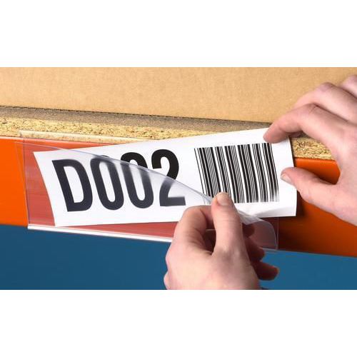 Label Holders + Insert - Self-Adhesive & Magnetic - Manutan Expert