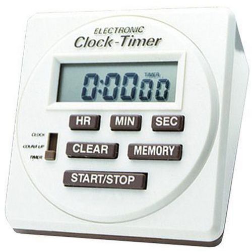 Bench Clock Timer - Multifunction - ABS Body - 11mm LCD Screen Bench Clock Timer - Multifunction - ABS Body - 11mm LCD Screen