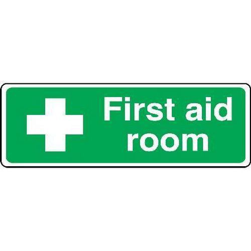 First Aid Room Sign for Workplace Safety and Navigation