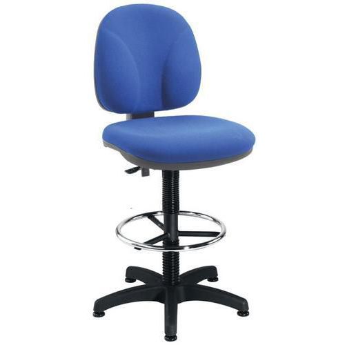 Height-Adjustable Fabric Draughtsman Chair Height-Adjustable Fabric Draughtsman Chair