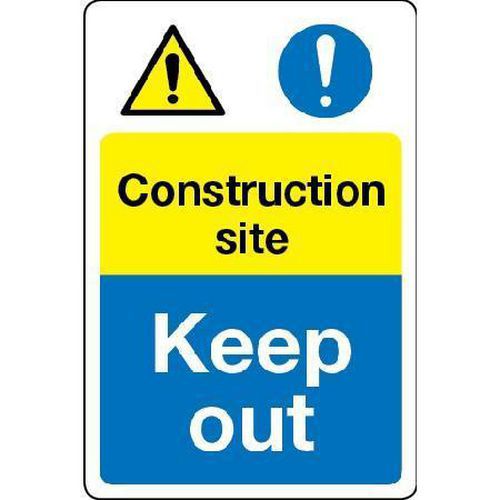 Construction Site Keep Out - Sign