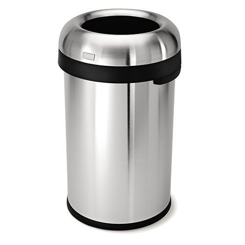 Brushed Steel Open Bullet Bin