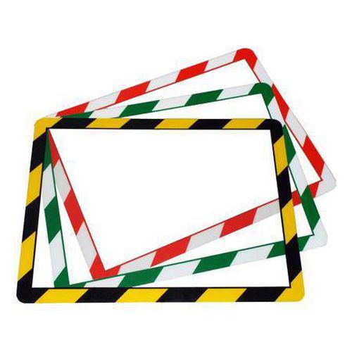 A4 Magnetic Chevrons Document Frames - Packs of 10