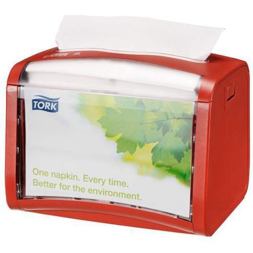 Tork Xpressnap Table Top Napkin Dispenser - Hygienic & Refillable