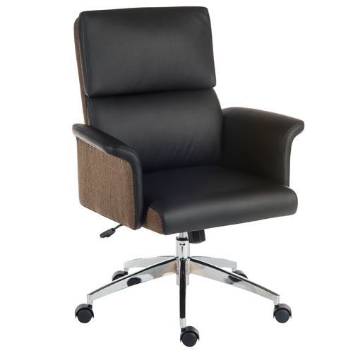 Rio Faux Leather Executive Chair for Ergonomic Seating and Comfort