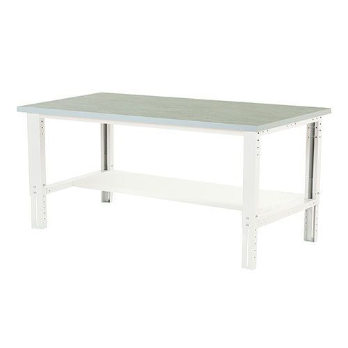 Bott Cubio 740-1140x2000 Height Adjustable Lino Top Workbench & Shelf