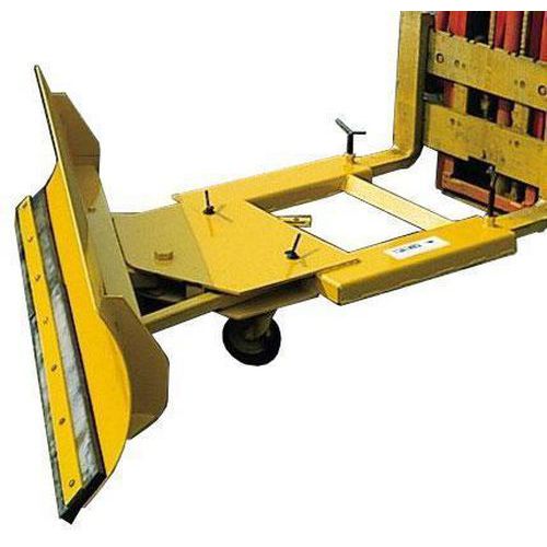 Forklift Mounted Adjustable Snow Plough for Safety & Maintenance Forklift Mounted Adjustable Snow Plough for Safety & Maintenance