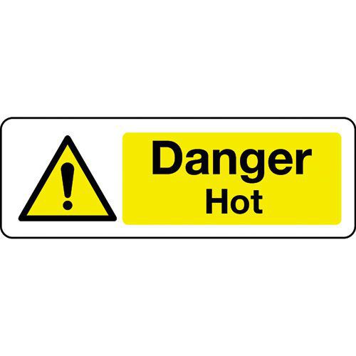 Danger Hot-Sign for Industrial Safety and Hazard Warnings