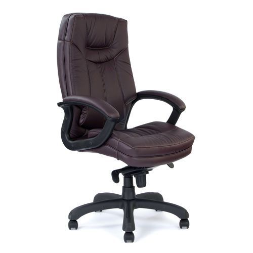 Leatherette Managers Office Chair -  High Back - Eliza Tinsley Hudson