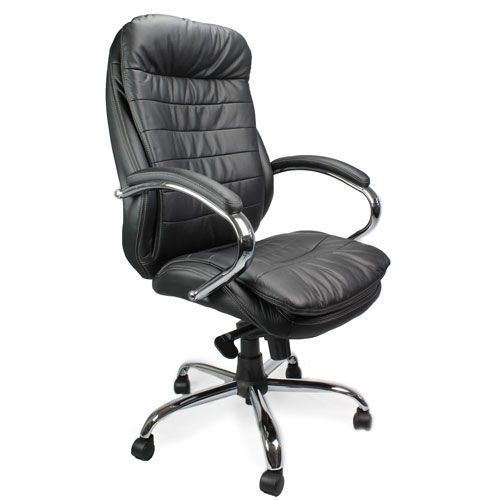 Leather Office Chair - Ergonomic High Back - Eliza Tinsley Seine Leather Office Chair - Ergonomic High Back - Eliza Tinsley Seine