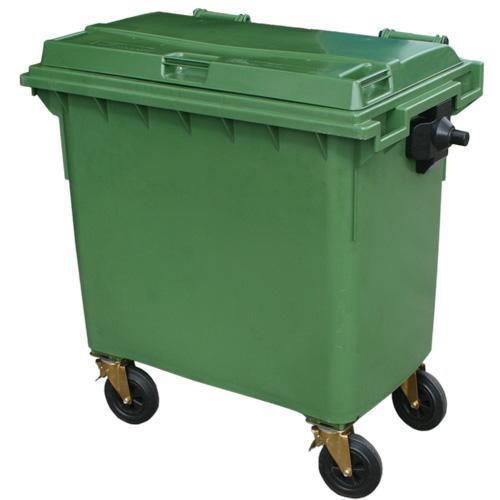 Large Four Wheel Wheelie Bin - 770L for Waste Management and Recycling