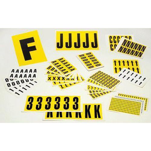 Self-Adhesive Vinyl Sticker Multipacks - Numbers & Letters - Beaverswood