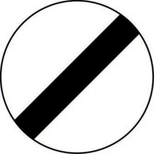 National Speed Limit - Class 2 Sign