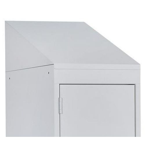 Sloping Top for the Commercial Lockers