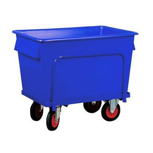 Heavy Duty Plastic Containers with Steel Dollies Heavy Duty Plastic Containers with Steel Dollies